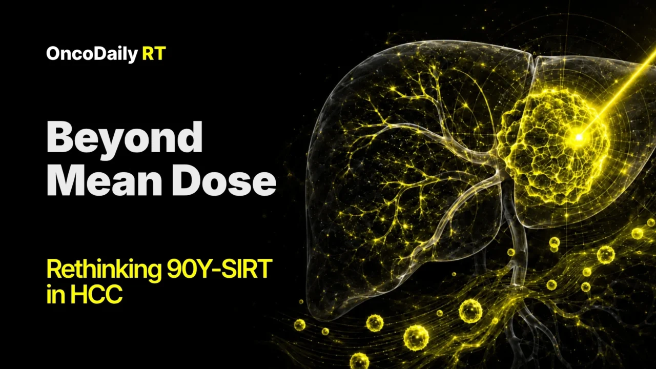 Beyond Mean Dose: Rethinking 90Y-SIRT in HCC