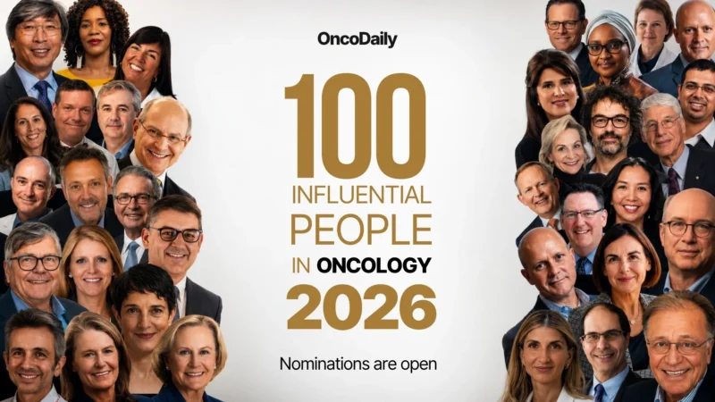 100 Influential People in Oncology 2026 – Nominations are Open!