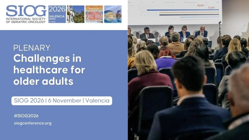 Addressing Healthcare Challenges for Older Adults With Cancer at SIOG 2026