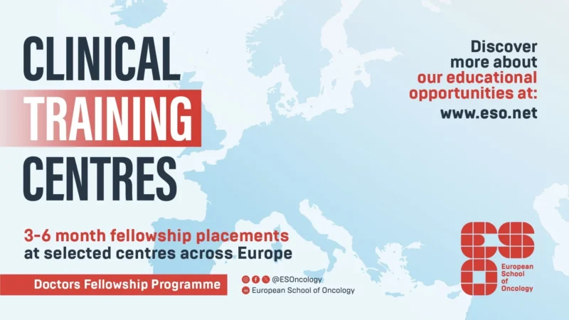 Applications Are Now Open for the Doctors Clinical Training Centres Fellowship Programme – ESO