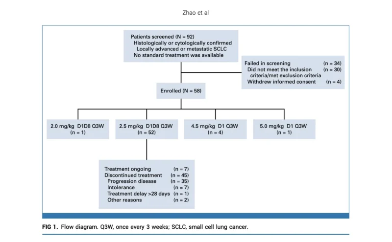 Izalontamab Brengitecan Shows Encouraging Activity in Relapsed ES-SCLC 2 Izalontamab brengitecan