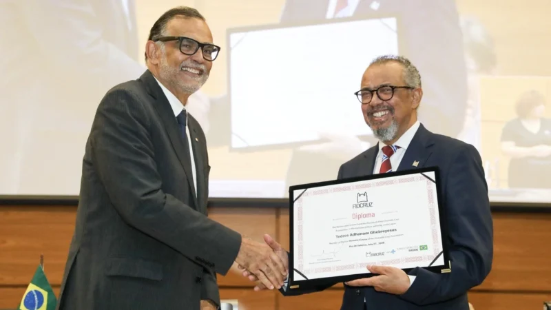 Tedros Adhanom Ghebreyesus Awarded Doctor Honoris Causa by Fiocruz
