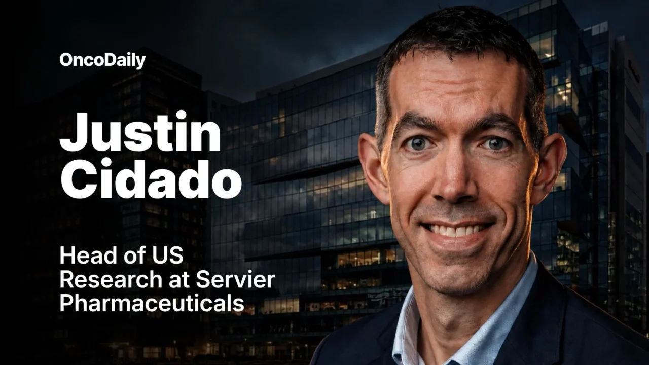 Justin Cidado Appointed Head of U.S. Research at Servier Pharmaceuticals