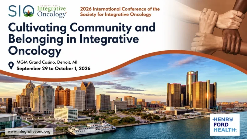 Registration is Now Open for the SIO 2026 International Conference