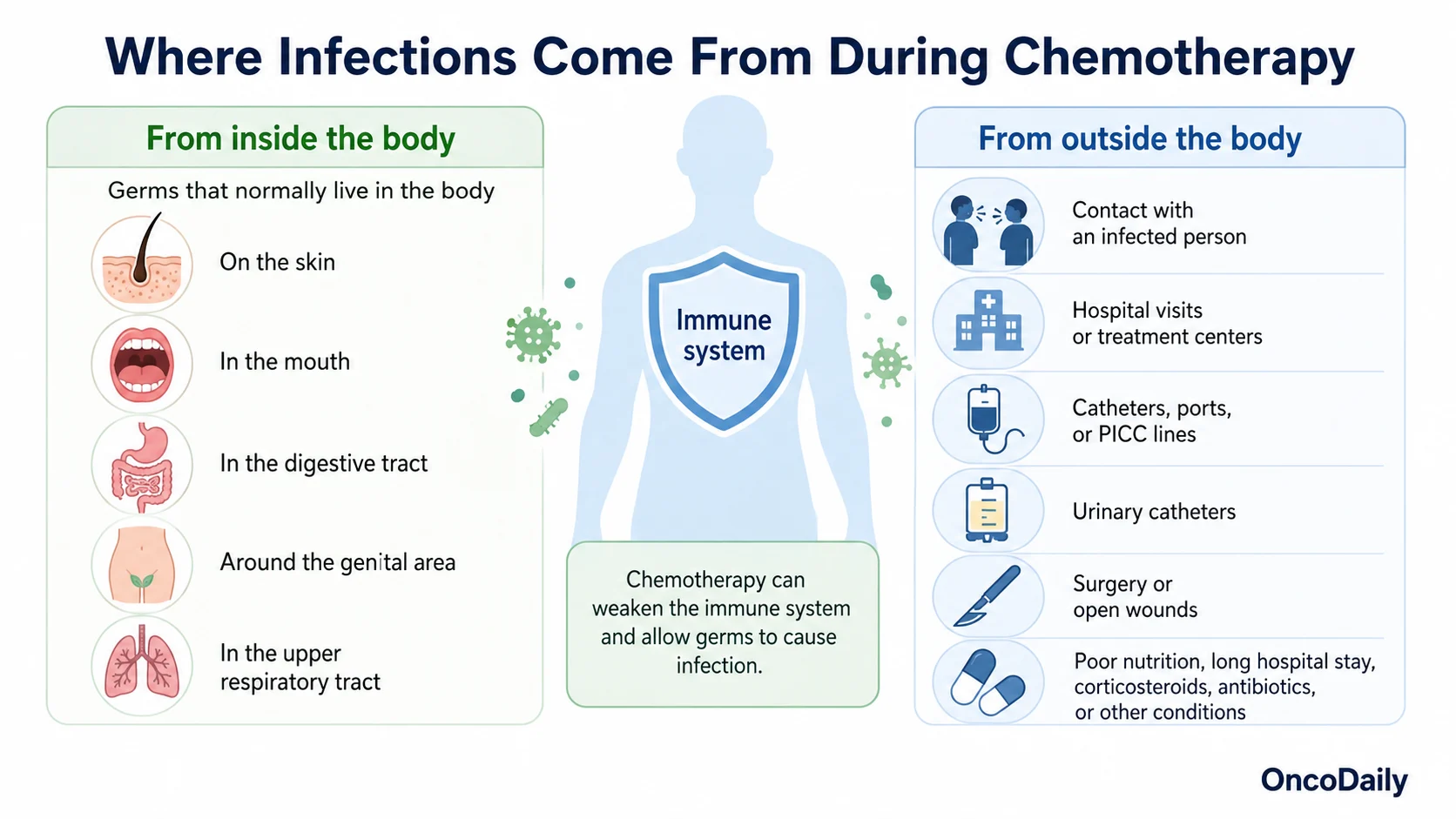 Infections During Chemotherapy and How to Reduce the Risk 3 Infections