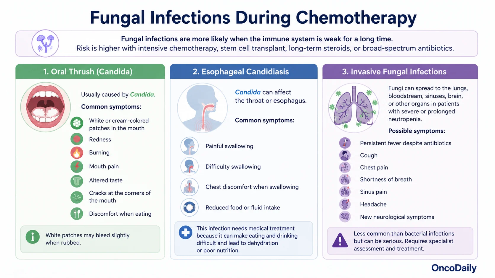 Infections During Chemotherapy and How to Reduce the Risk 7 Infections
