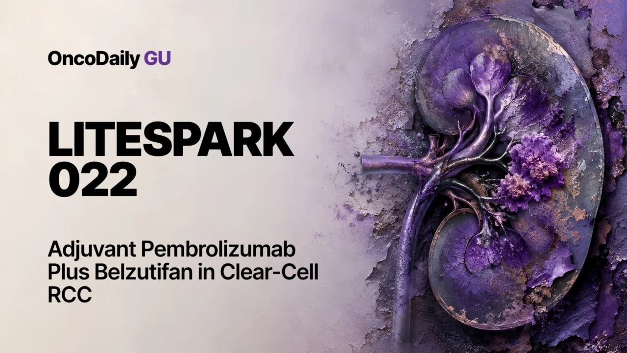 LITESPARK-022: Adjuvant Pembrolizumab Plus Belzutifan in Clear-Cell RCC