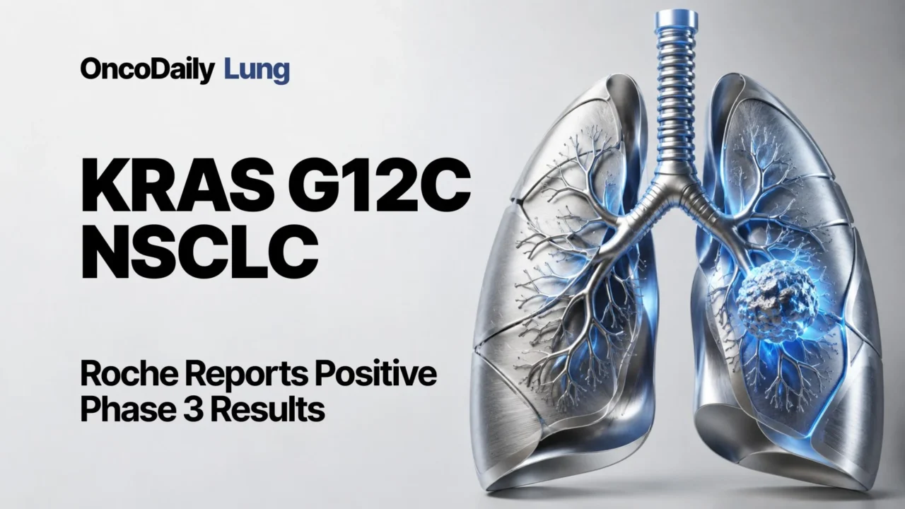 Roche Reports Positive Phase 3 Results for Divarasib in Previously Treated KRAS G12C NSCLC