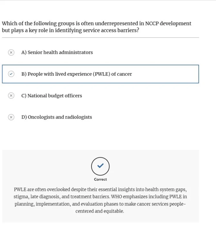 Mohammed Faisal Eltagalawi: People Living With Cancer Must Be Central to Cancer Control Planning 2 Mohammed Faisal Eltagalawi: People Living With Cancer Must Be Central to Cancer Control Planning