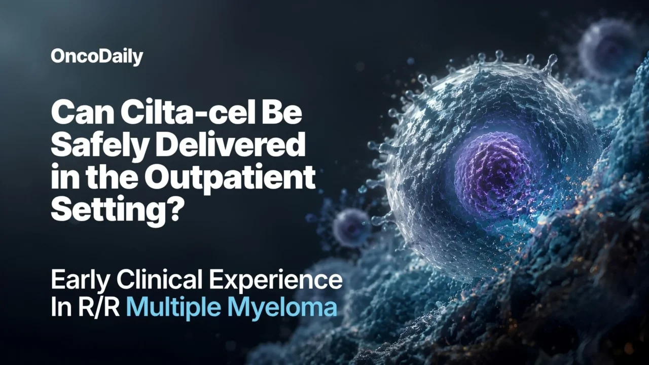Outpatient Cilta-cel for Multiple Myeloma: Initial Experience in Carefully Selected Patients