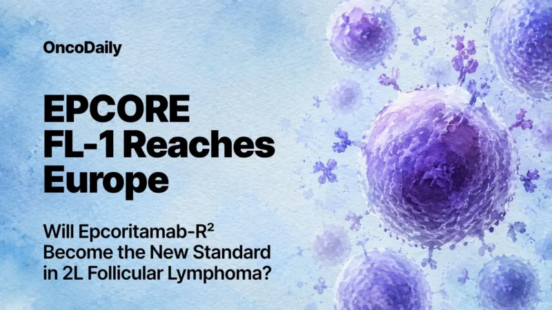 Europe Opens the Door to Epcoritamab-R² in Early Relapsed Follicular Lymphoma: A Candidate for a New 2L Standard?