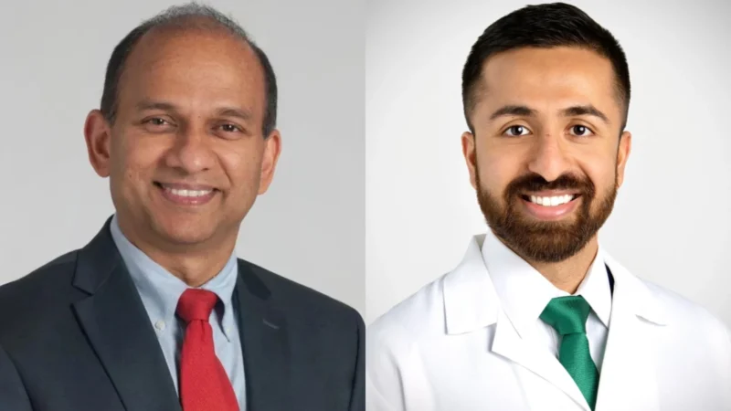 Jame Abraham Welcomes Kuldeep Atodaria to Cleveland Clinic Akron General’s Hematology and Medical Oncology Department