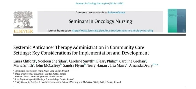 Amanda Drury: Excited to Share New Insights Into Community-Based Systemic Anticancer Therapy 2 Oncology Nursing