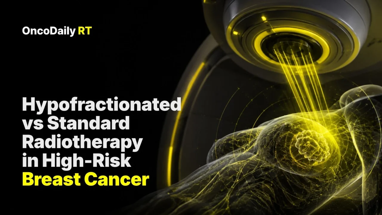 Shorter Locoregional Radiotherapy Matches Standard Treatment in High-Risk Breast Cancer