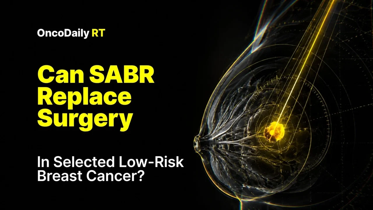 Can SABR Replace Surgery in Selected Low-Risk Breast Cancer?
