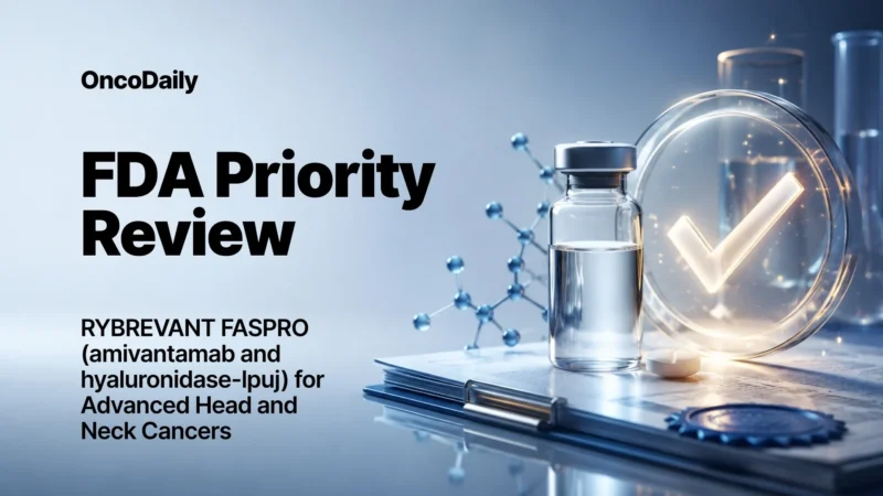 FDA Grants Priority Review to RYBREVANT FASPRO After Promising 42% Response in Head and Neck Cancer