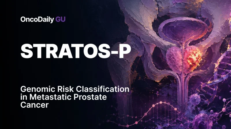 STRATOS-P Genomic Classification Predicts Survival in Metastatic Prostate Cancer