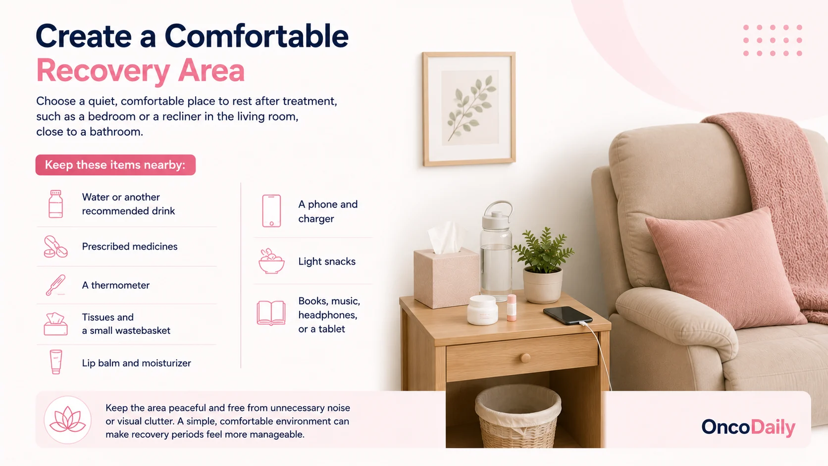 Preparing Your Home for Chemotherapy: Safety and Comfort Tips 3 Preparing Your Home