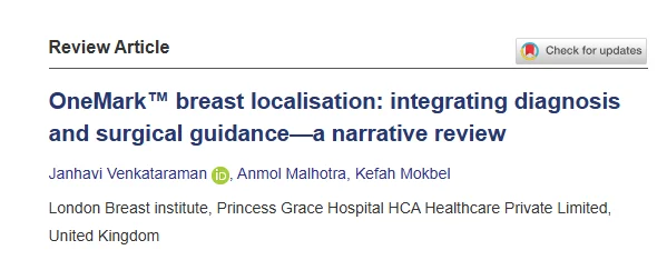 Kefah Mokbel: Rethinking the Breast Localisation Pathway