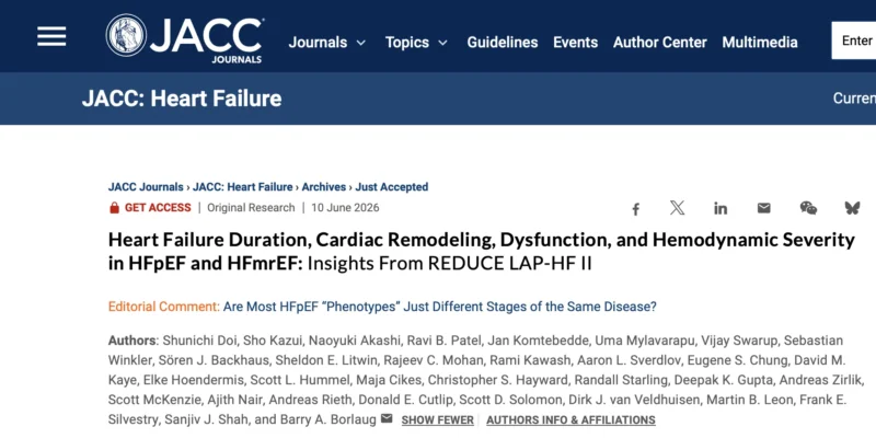 Aaron Sverdlov: The Importance of Earlier Recognition and Treatment of HFpEF/HFmrEF