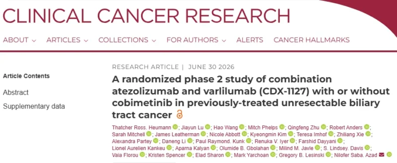 Gregory Lesinski and Chrystal Paulos: A New Phase II Cholangiocarcinoma Immunotherapy Clinical Trial 2 Gregory Lesinski and Chrystal Paulos: A New Phase II Cholangiocarcinoma Immunotherapy Clinical Trial