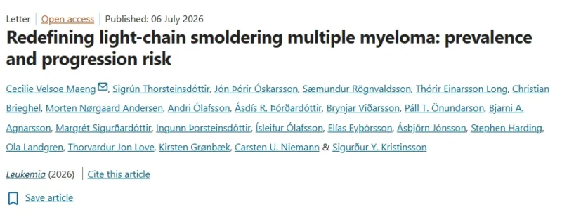Myeloma Paper of the Day, July 7th, Suggested by Robert Orlowski 2 Myeloma Paper of the Day, July 7th, Suggested by Robert Orlowski