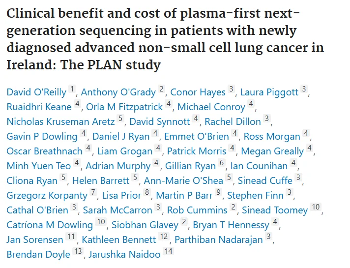 Gillian Ryan: Proud to Be a Co-Author on the PLAN Study