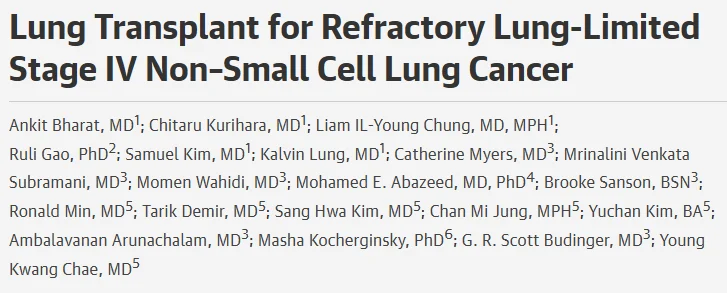 Mohamed Abazeed: A Landmark Study Redefines Possibilities in Advanced NSCLC