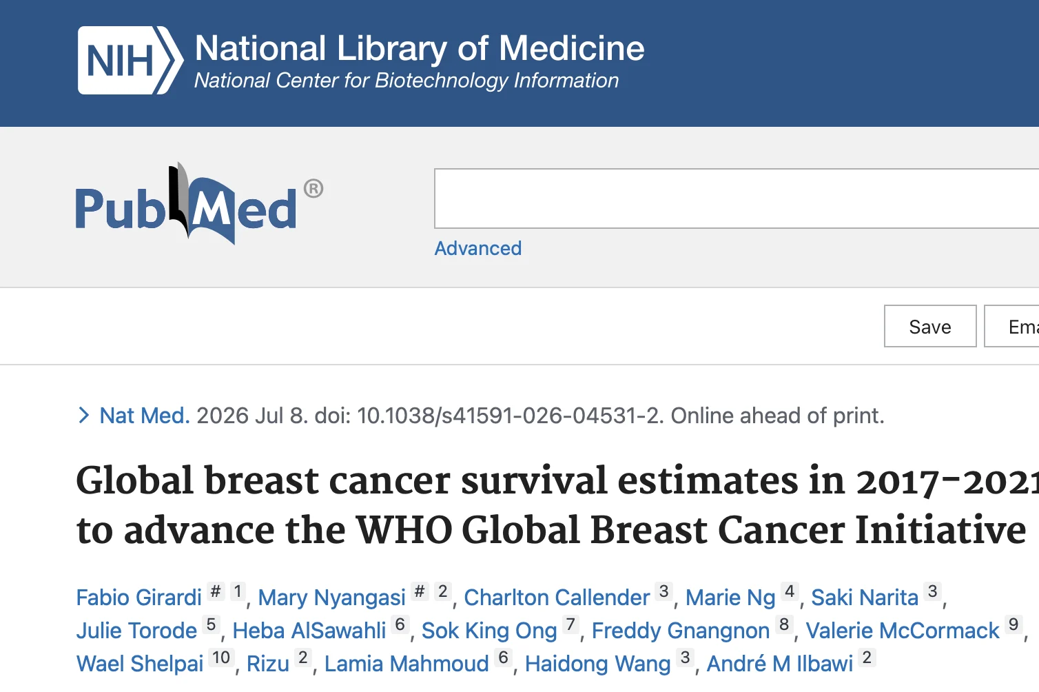 Ravi Mehrotra: WHO Study Highlights the Need for Earlier Breast Cancer Diagnosis in India 2 Ravi Mehrotra: WHO Study Highlights the Need for Earlier Breast Cancer Diagnosis in India