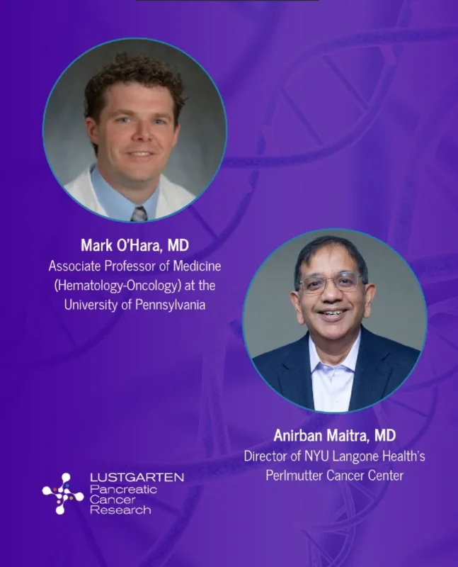 Anirban Maitra: Excited to Receive The CAI Grant from The Lustgarten Foundation 2 Anirban Maitra