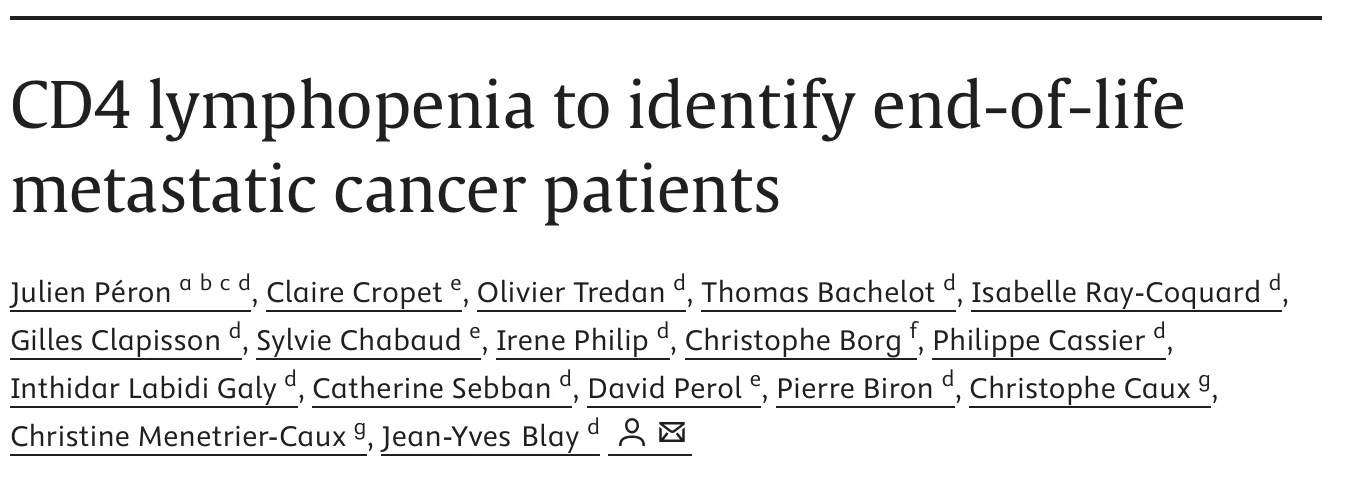 Patrick Soon-Shiong: Connecting the Scientific Dots on Lymphopenia and Mortality