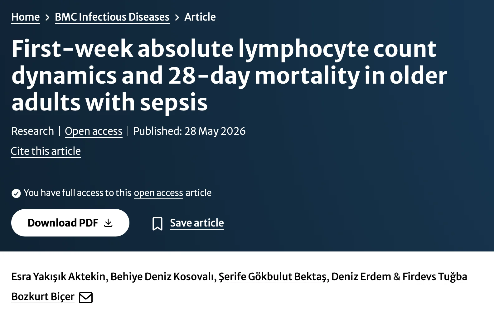 Patrick Soon-Shiong: Connecting the Scientific Dots on Lymphopenia and Mortality
