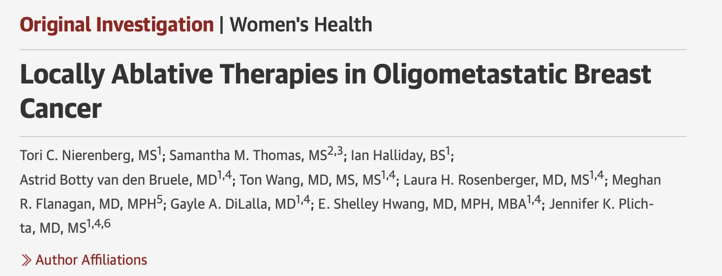 Some Patients With Oligometastatic Breast Cancer May Benefit From More Aggressive Treatment - Duke Cancer Institute 2 Some Patients With Oligometastatic Breast Cancer May Benefit From More Aggressive Treatment - Duke Cancer Institute