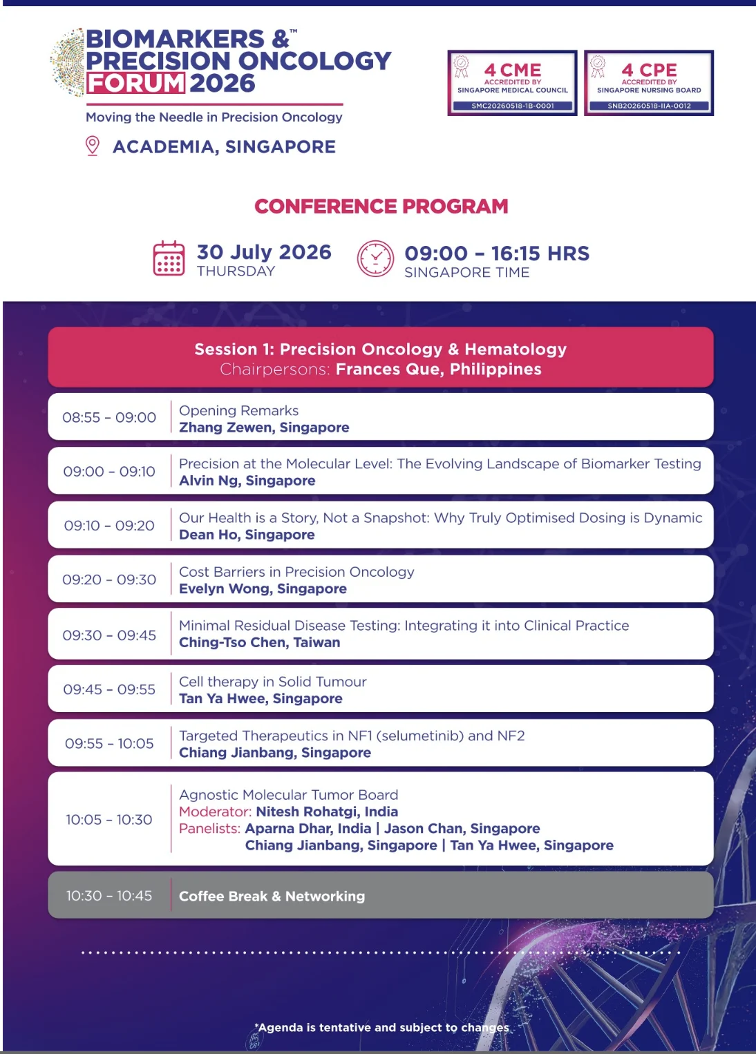 Discussing New Drugs, New Biomarkers, and New Targets at BPOF 2026 - Biomarkers and Precision Oncology Forum 2 Discussing New Drugs, New Biomarkers, and New Targets at BPOF 2026 - Biomarkers and Precision Oncology Forum