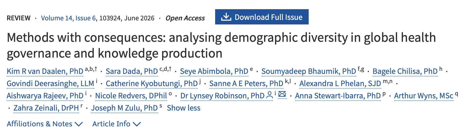 How Diversity Is Measured in Global Health Leadership and Publishing - Global Health Otherwise 2 How Diversity Is Measured in Global Health Leadership and Publishing - Global Health Otherwise