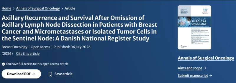 Kefah Mokbel: Long-Term Data Support SLNB Alone for Selected Mastectomy Patients 2 Kefah Mokbel