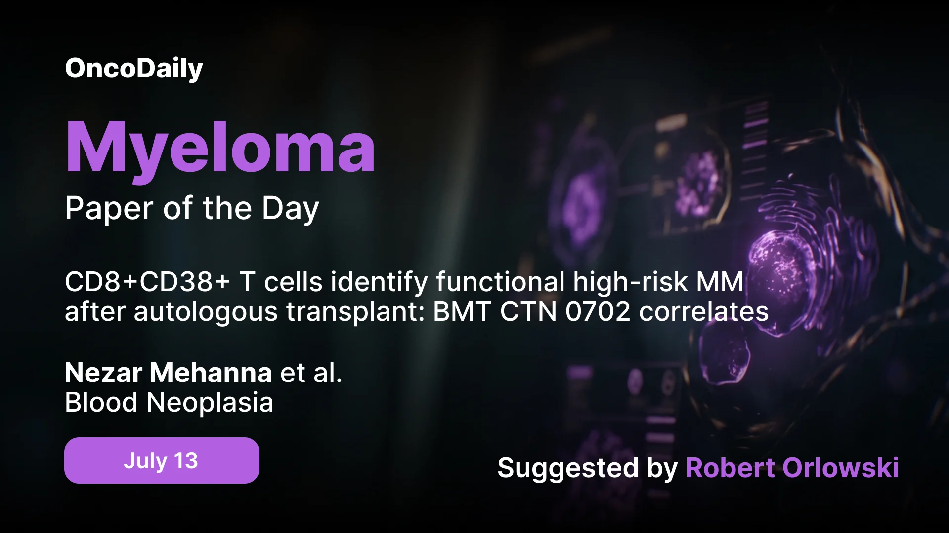 Myeloma Paper of the Day