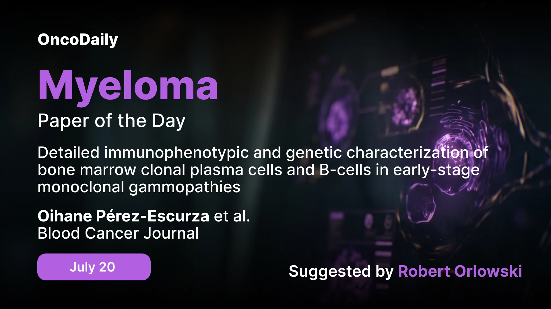Myeloma Paper of the Day