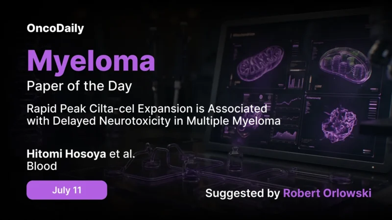 Myeloma Paper of the Day, July 11th, Suggested by Robert Orlowski