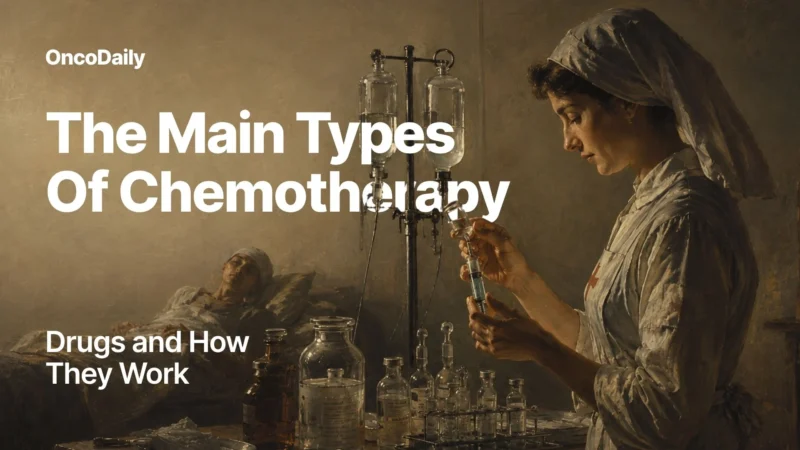 The Main Types of Chemotherapy Drugs and How They Work