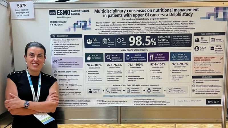 Presenting the Results of a Delphi Study at ESMOGI26 – Nieves Martínez Lago
