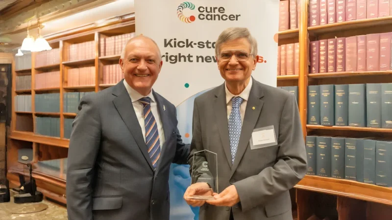 Roger Reddel Named Life Member of Cure Cancer – Children’s Medical Research Institute