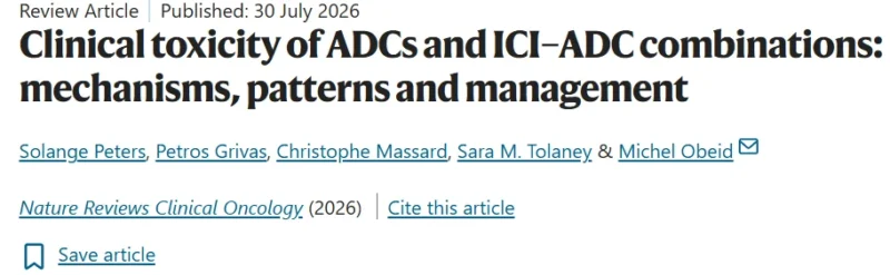 Yago Garitaonaindía: New Review Explores ADC and ICI-ADC Toxicity 2 Yago Garitaonaindía: New Review Explores ADC and ICI-ADC Toxicity