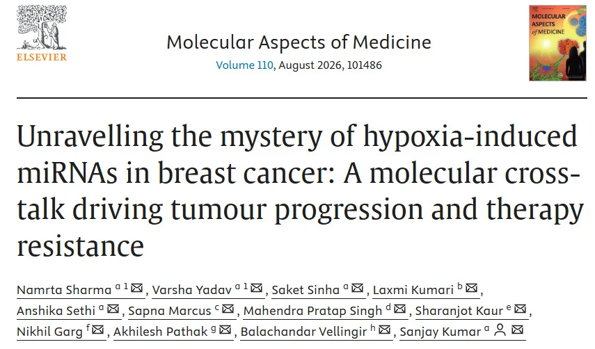 George Calin: New Insights into Hypoxia-Driven miRNAs in Breast Cancer 2 George Calin