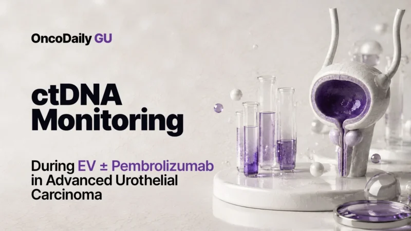 ctDNA Monitoring During EV ± Pembrolizumab in Advanced Urothelial Carcinoma