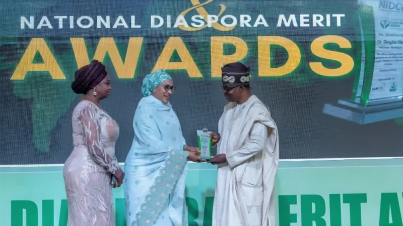 Iyar Amanar Zulum: First Lady of Nigeria Receives Diaspora Health and Humanity Champion Award