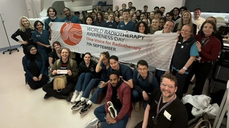 Sandra Turner: 60 Future Doctors Gain a Better Understanding of Radiotherapy