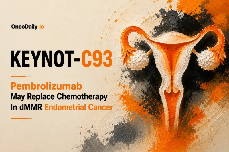 KEYNOTE-C93: Pembrolizumab May Replace Chemotherapy in dMMR Endometrial Cancer