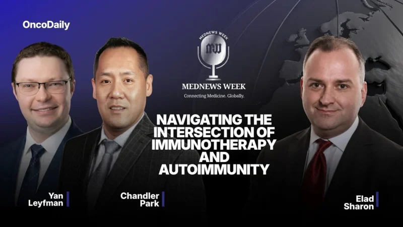 Navigating the Intersection of Immunotherapy and Autoimmunity Dr. Elad Sharon