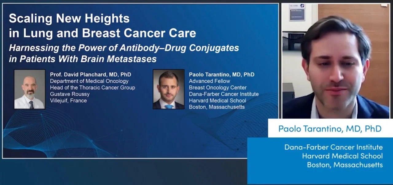 David Planchard: The Efficacy of ADCs on BM in Lung and Breast Cancer 2 David Planchard: The Efficacy of ADCs on BM in Lung and Breast Cancer